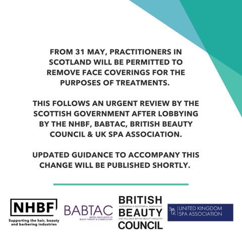 Scottish Beauty Restrictions Update